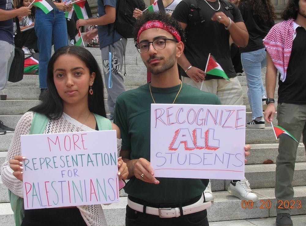 Student groups protest Palestinian treatment