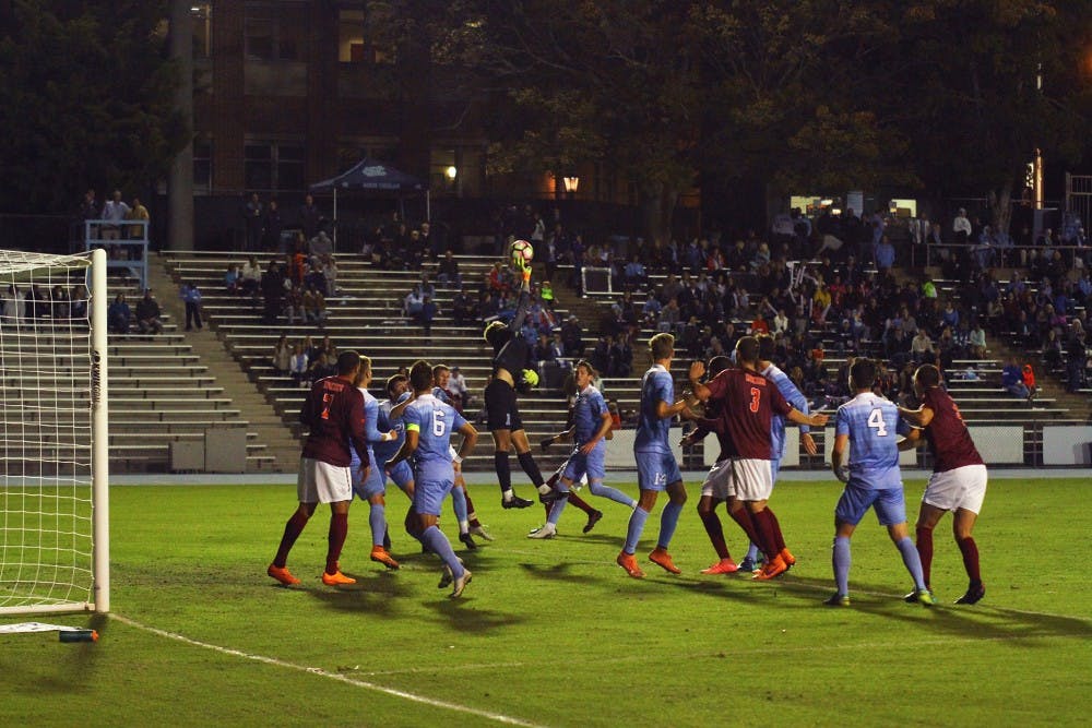 UNC put in a solid performance versus Virginia Tech on a chilly Senior night. 