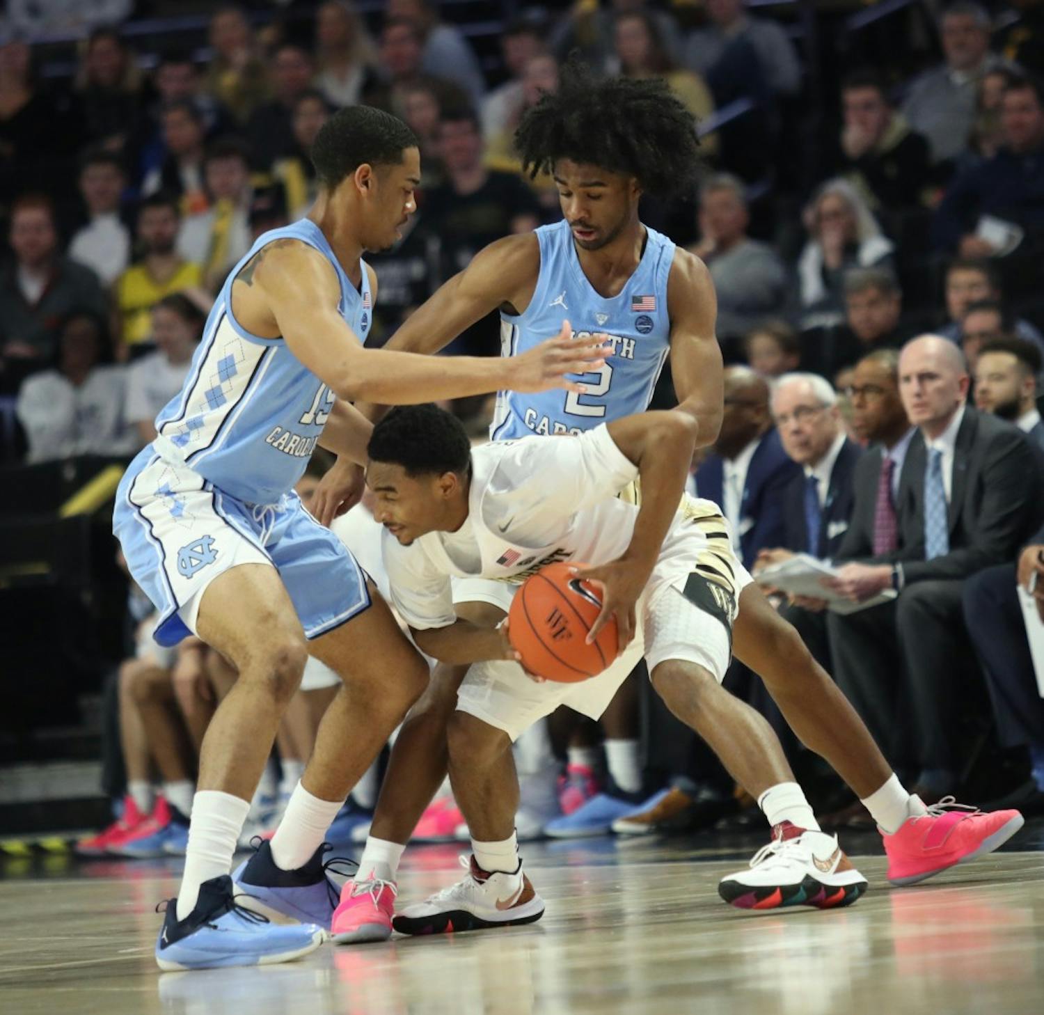 Coby White Garrison Brooks Wake Forest