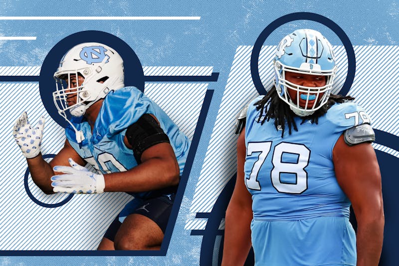 Offensive line to power UNC football's turnaround Offensive line to power UNC football's turnaround