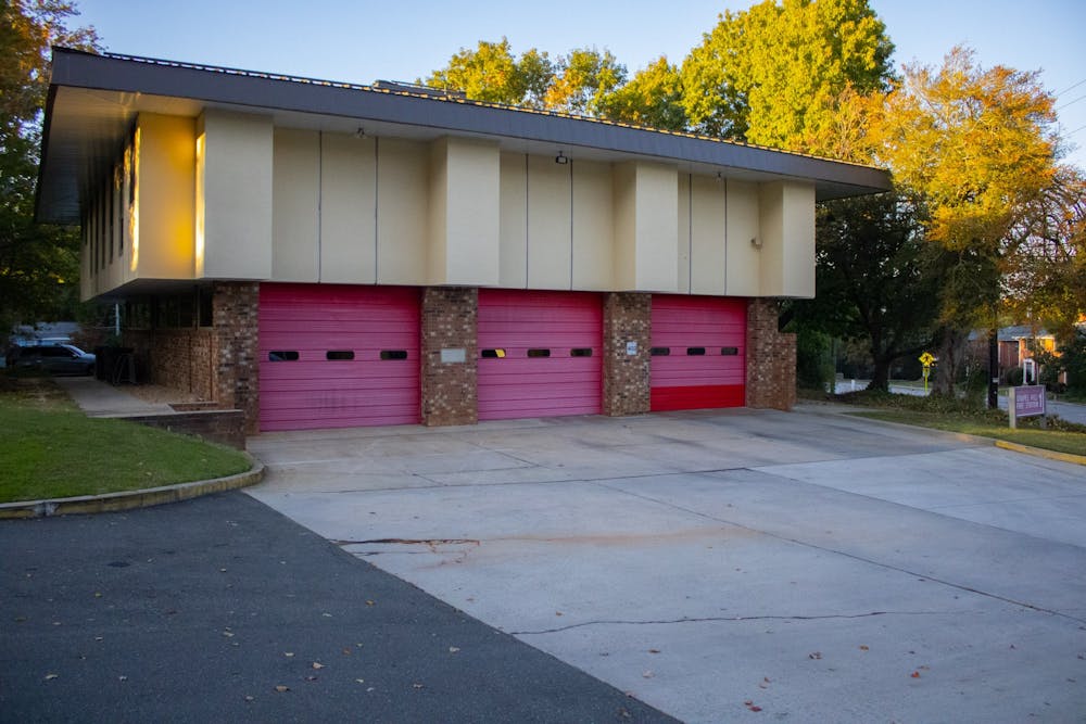 The Chapel Hill Fire Department on Martin Luther King Jr. Blvd is pictured on Oct. 10. Fire Prevention Week is Oct. 9 through Oct. 15. The motto for this year’s week is “Fire won’t wait. Plan your escape™.”