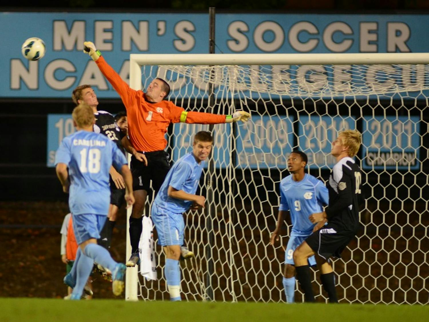 	UNC Men&#8217;s Soccer defeated Davidson 1-0 from a goal by Danny Garcia on Tuesday October 9th, 2012 at Fetzer Field in Chapel Hill, North Carolina. 