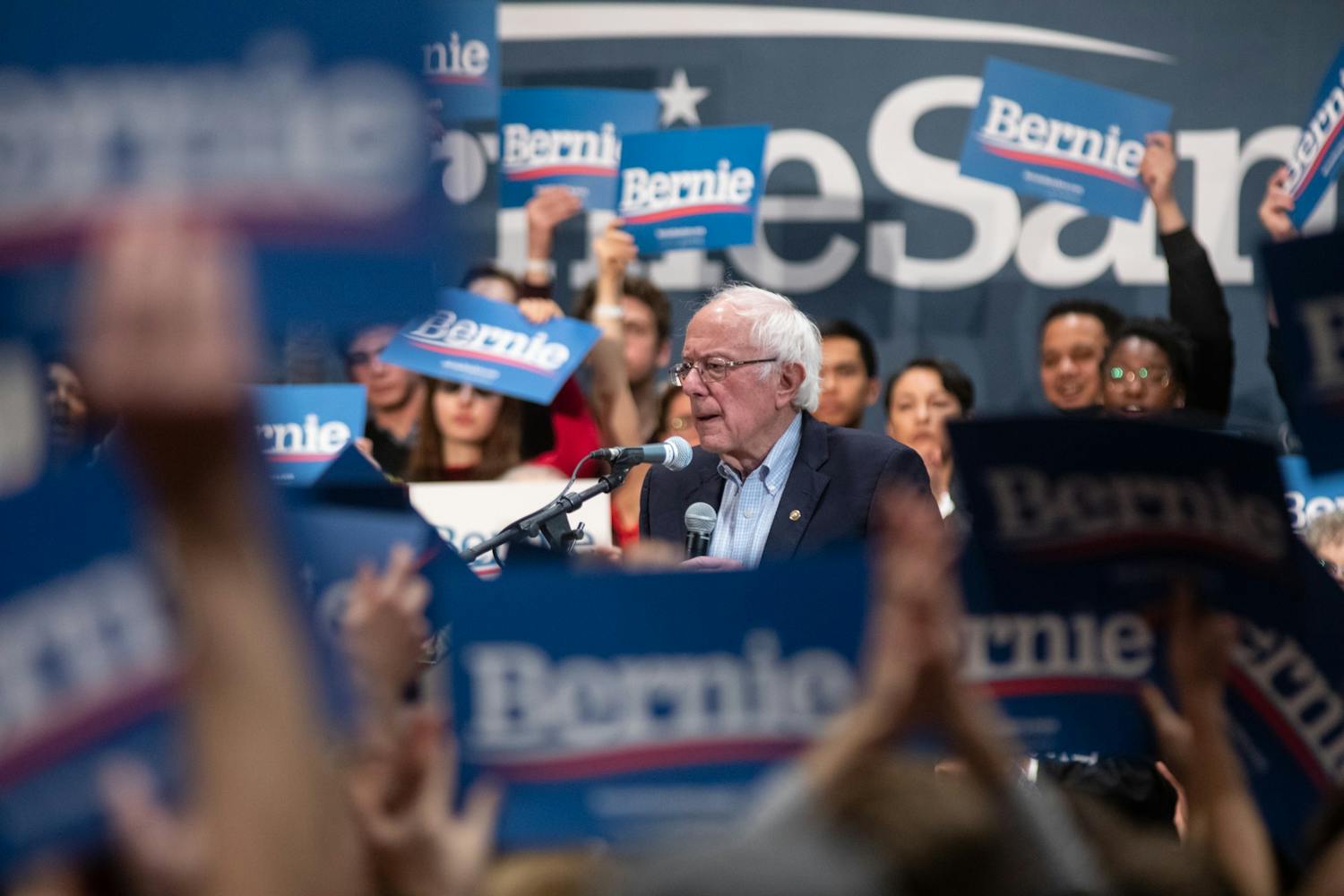 Sanders' Rally in Durham