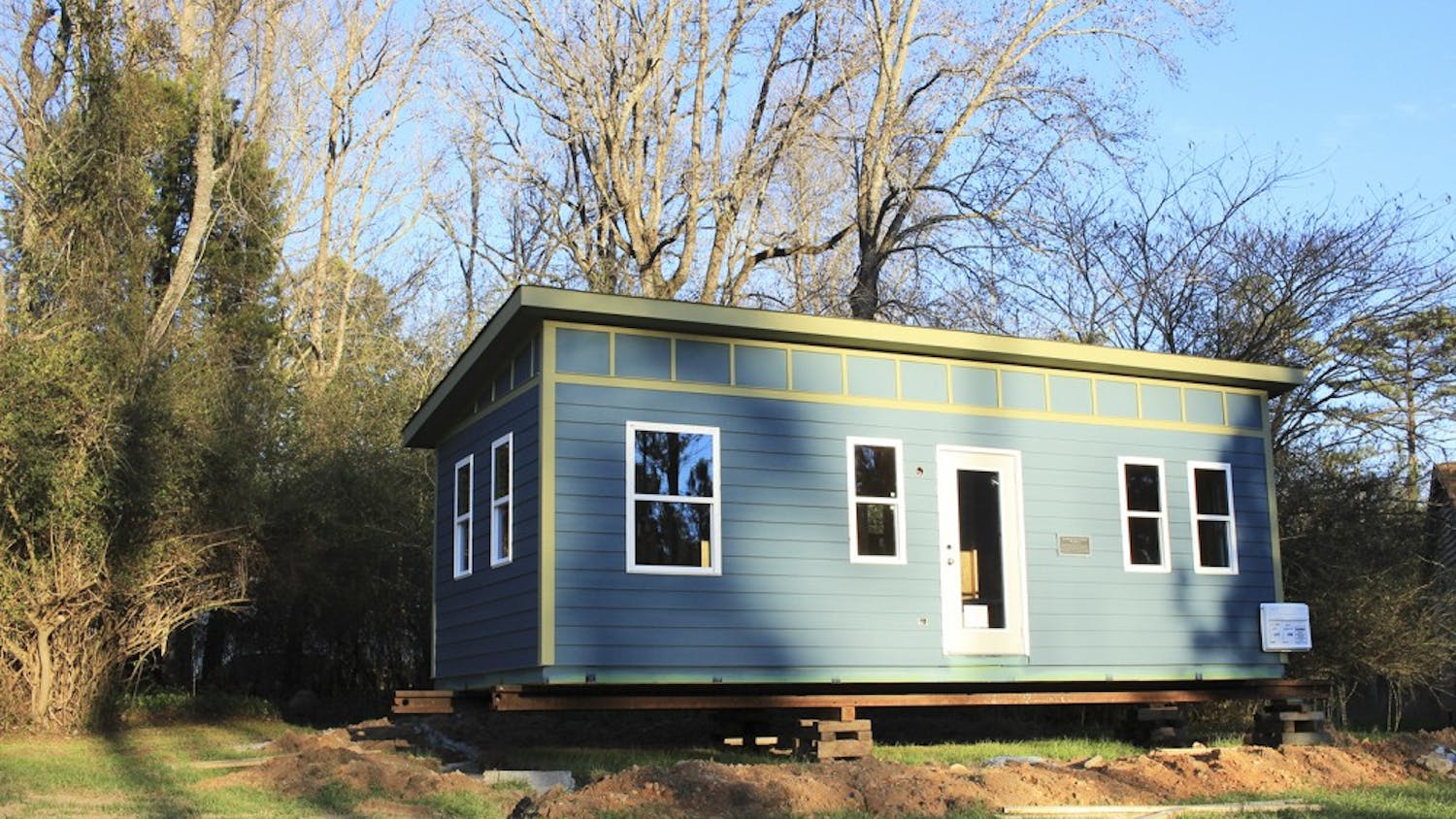 UNC's Center for Excellence in Community Mental Health is helping create a tiny home community at the Farm at Penny Lane for homeless people with mental illness.