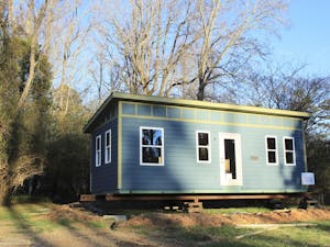 UNC's Center for Excellence in Community Mental Health is helping create a tiny home community at the Farm at Penny Lane for homeless people with mental illness.