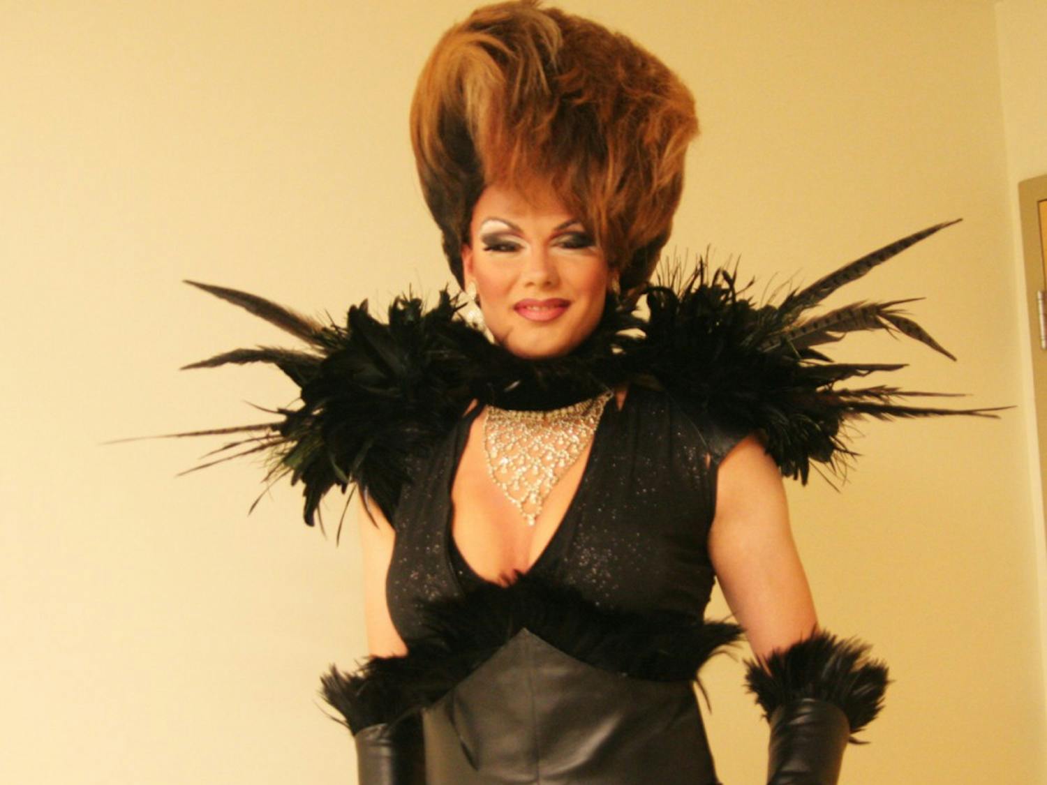 As one of the biggest hits at the drag show, UNC graduate Justin Natvig, who goes by “Vivian Vaughn,” came back to perform Thursday. 