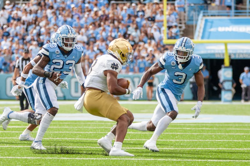 UNC football defense approaches rock bottom in loss to Notre Dame