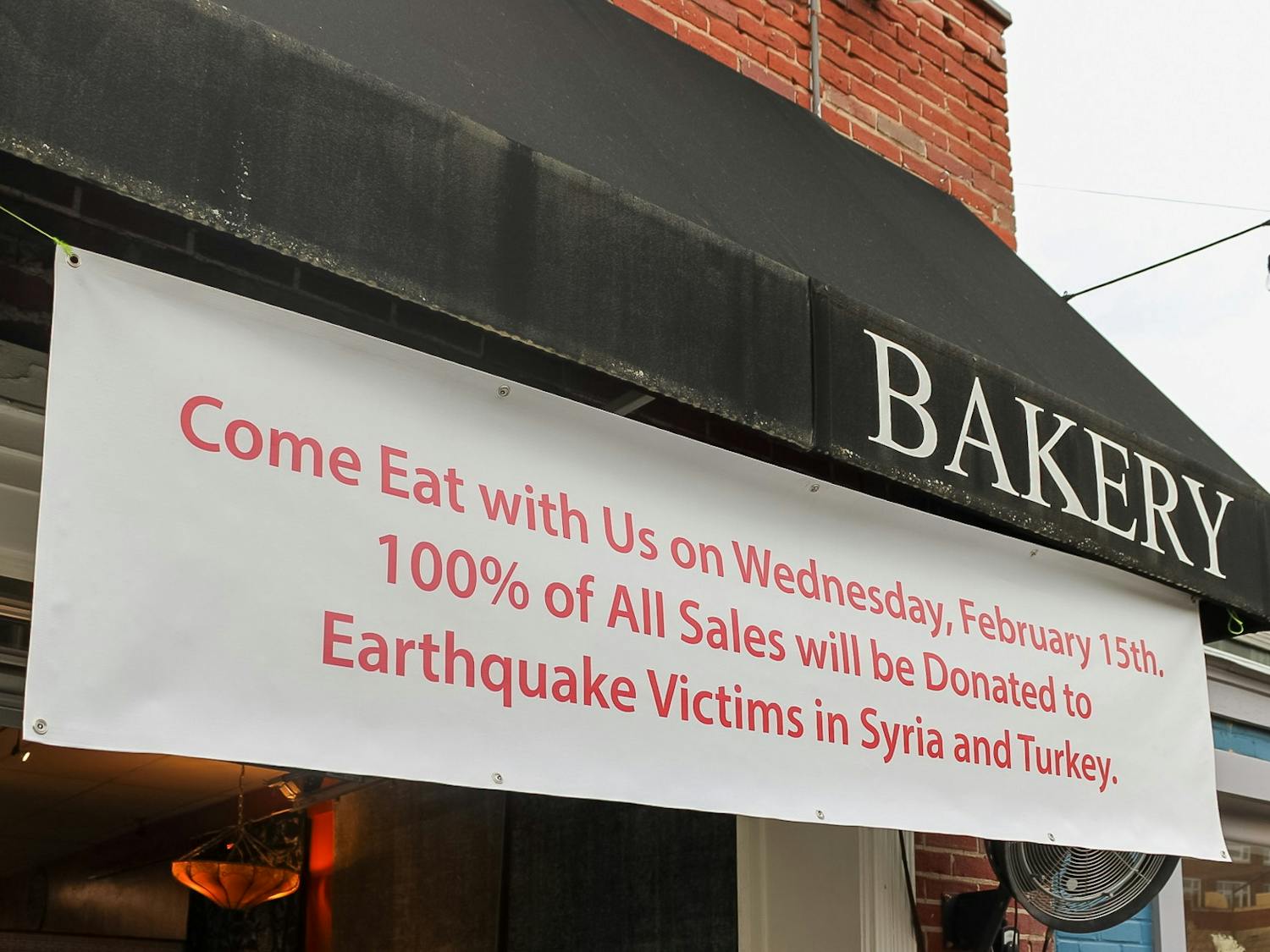 Med Deli is pictured during their fundraiser to assist the people impacted by the devastation of the earthquake in Turkey and Syria on Wednesday, Feb. 15, 2023.
Photo Courtesy of Caroline Horne.
