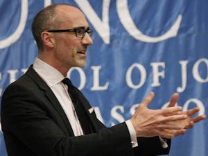 Arthur Brooks, director of the american institute for enterprise, delivered the Park lecture on Thursday afternoon. 