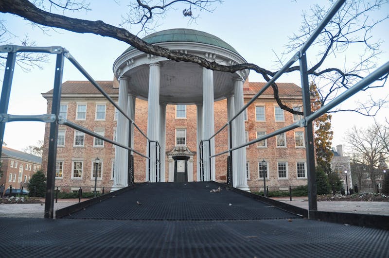 university-old-well-ramp-permanen-plumly2.jpg - The Daily Tar Heel