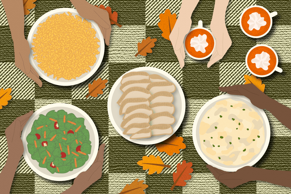 A Dorm Room, Microwave-Friendly Thanksgiving