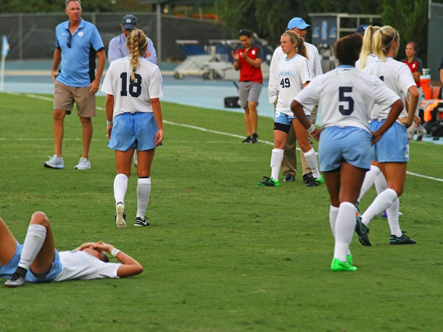 The Tar Heels fell to NC State Friday evening at Fetzer Field 1-0. 