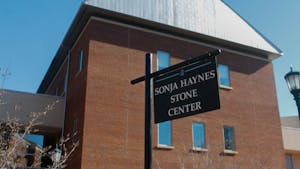 The Sonja Haynes Stone Center pictured on UNC's campus on Sunday, Feb. 9, 2020. The Stone Center will serve as a voting location for the Democratic primary on Tuesday, March 3, 2020.