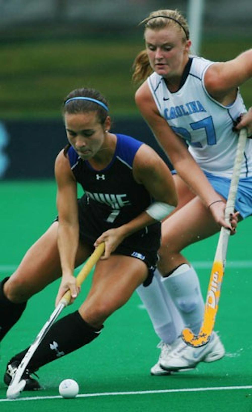 North Carolina scored quickly out of the gates, tallying a point in just more than one minute. DTH/Katherine Vance