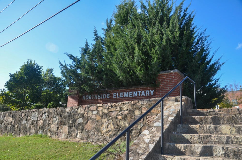 <p>Northside Elementary School stands on Oct. 17, 2021.&nbsp;</p>