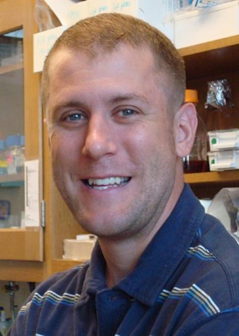 Daniel McKay is an assistant professor in the departments of biology and genetics.  His lab investigates the mechanisms behind the development of cells. Photo courtesy of McKay.                       