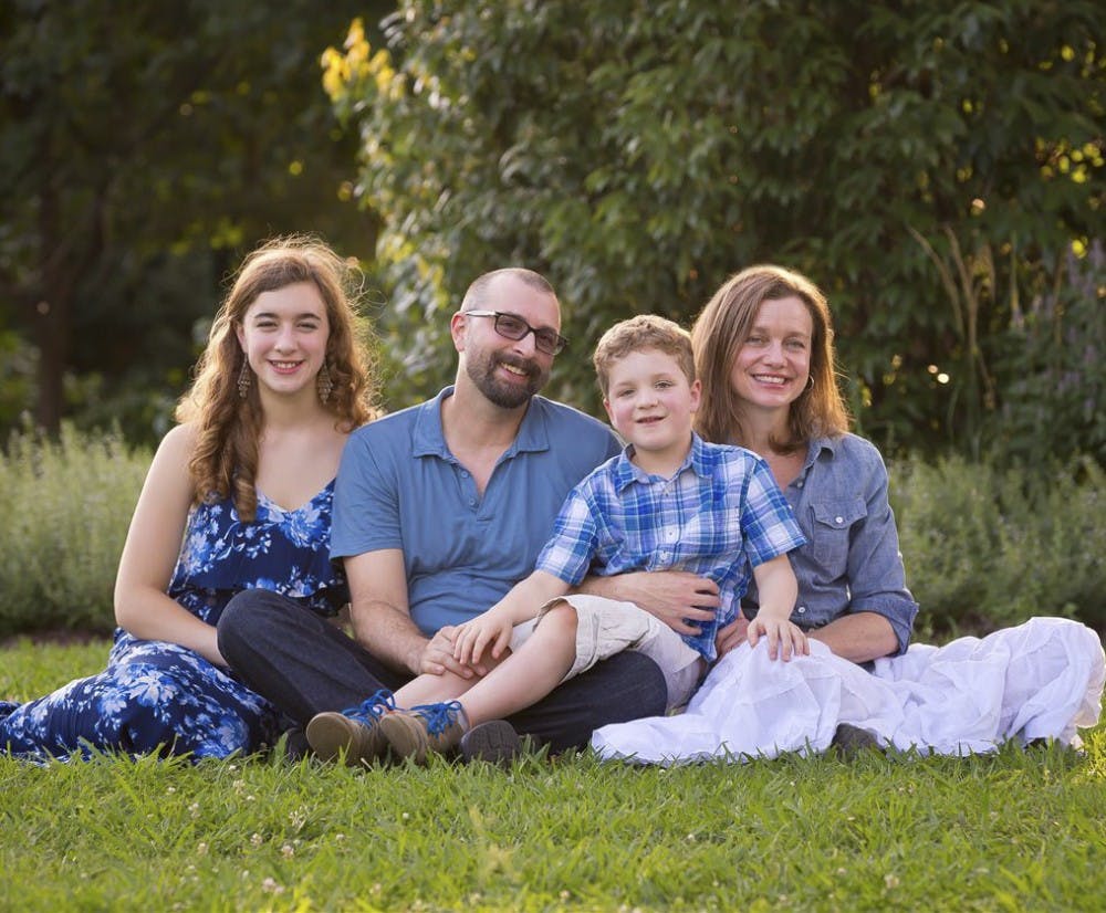 The Sandi family works to bring awareness to childhood cancer after their son, Phineas, beat high-risk acute lymphoblastic leukemia. (Courtesy of Dana Ashlyn Hunt)
