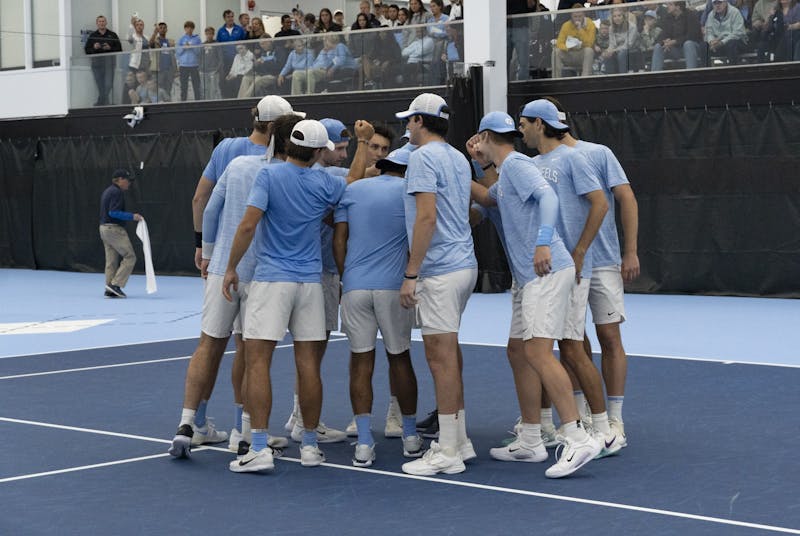 No. 13 UNC men's tennis prepares to begin indoor season