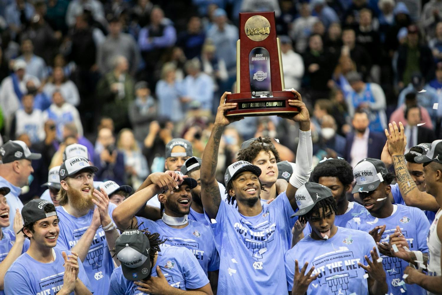 Gallery: North Carolina Basketball advances to Final Four, defeats St. Peter's 69-49