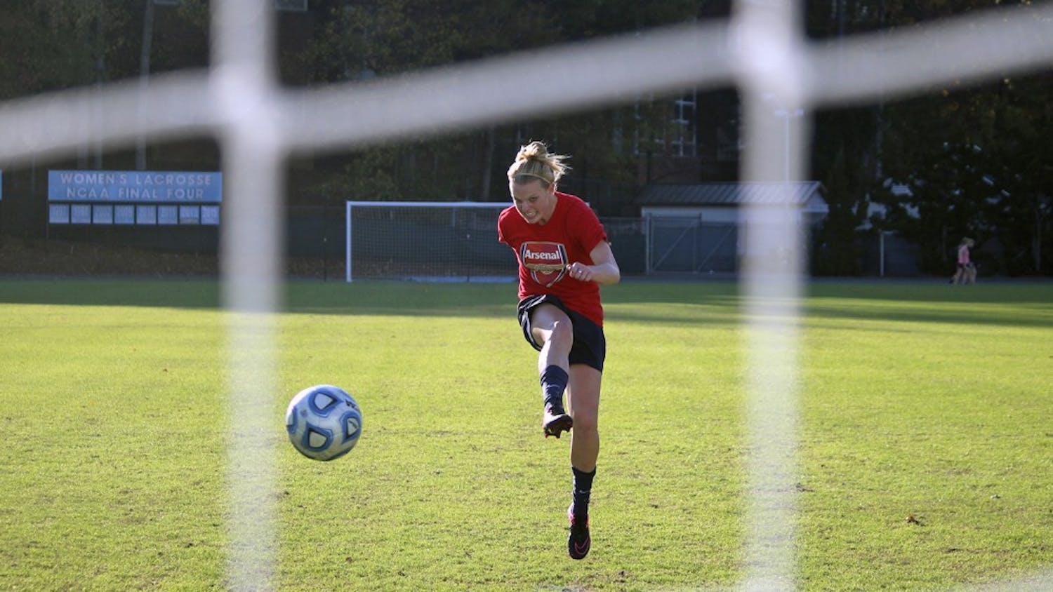 Redshirt junior defender Hanna Gardner grew up watching the North Carolina women’s soccer team as much as she could.