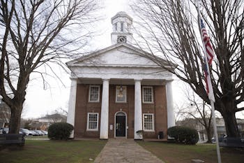 The Orange County Historic Courthouse pictured on Jan. 29, 2020. North Carolina Chief Justice Thomas Ruffin's portrait inside the courthouse was removed after research revealed he owned and traded slaves in addition to authoring State v. Mann, which gave enslavers nearly limitless control over their slaves.