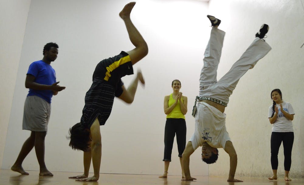 The Carolina Capoeira Club provides a unique opportunity for those wanting to expand their understanding on certain parts of the Brazilian culture to apply their knowledge of the language through the martial art of Capoeira.