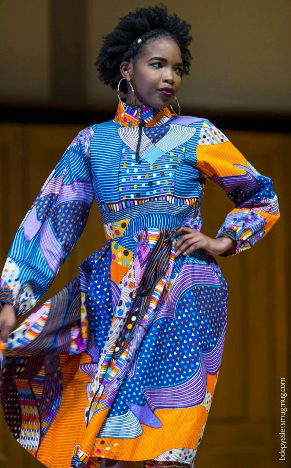 Fashion show displays Vivid Emporium's new styles. Photo courtesy of Kadiatu Kamara.