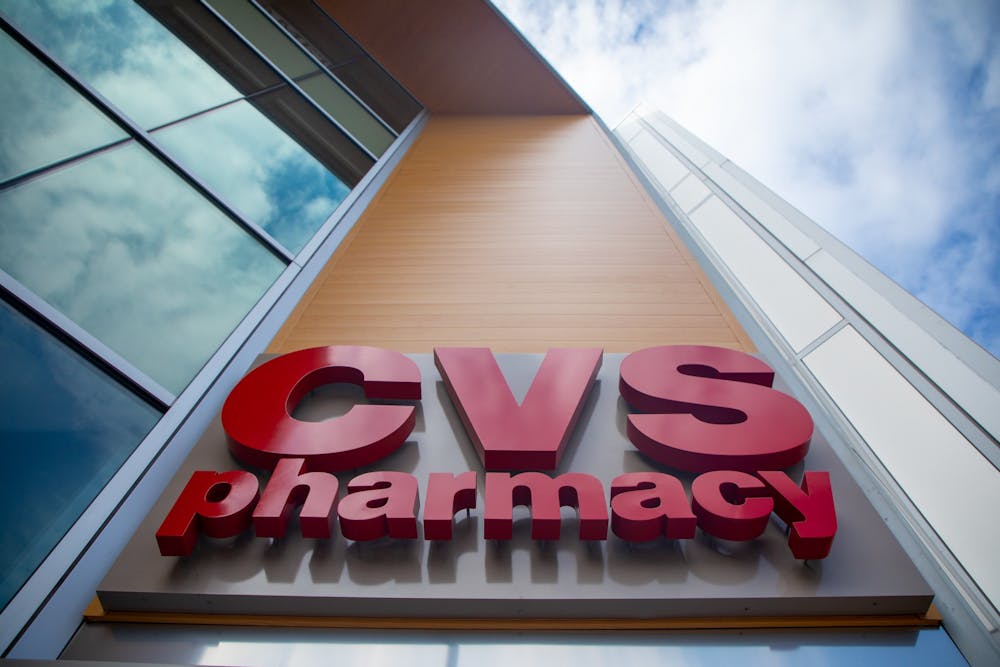 The CVS on Franklin St. is pictured on Tuesday, June 7, 2022. The store will be closing its doors on Thursday, June 16, 2022.