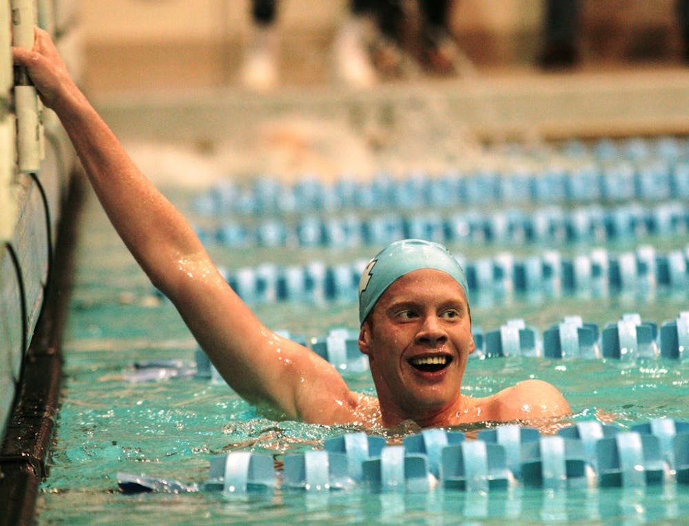 Photo: UNC men’s swimming earns 14th place at NCAA’s (Nivi Umasankar)