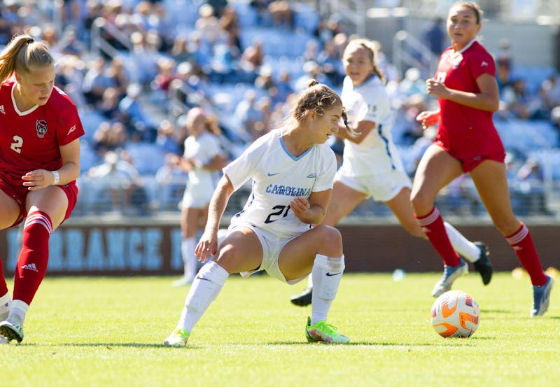 UNC women's soccer defeats N.C. State for program's 400th home victory