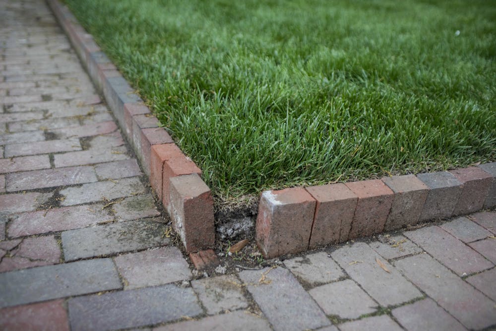 UNC seniors have a habit of stealing bricks from around campus at the end of the year to keep as souvenirs.