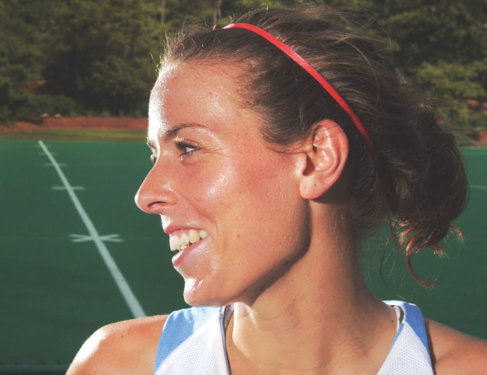 Meghan Dawson is allergic to her own sweat, but that hasn't stopped her from becoming an elite field hockey player.