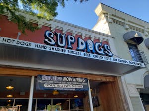 Sup Dogs has two locations in Chapel Hill and Greenville.