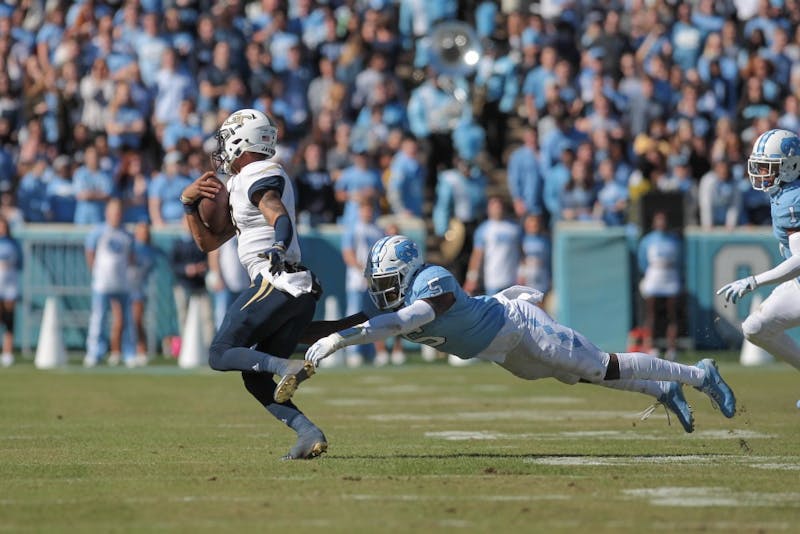 'Chip on our shoulder': UNC football looks to rebound after loss to Virginia