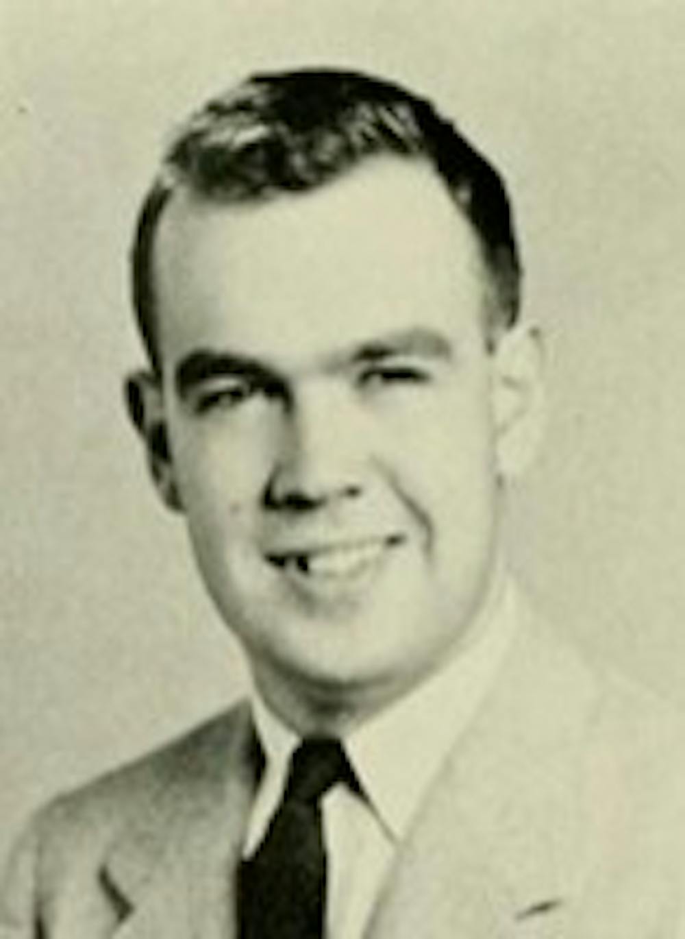 CBS newsman Charles Kuralt in 1955