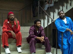 From left, LaKeith Stanfield, Donald Glover and Brian Tyree Henry in "Atlanta." Photo courtesy of FX Networks/TNS.