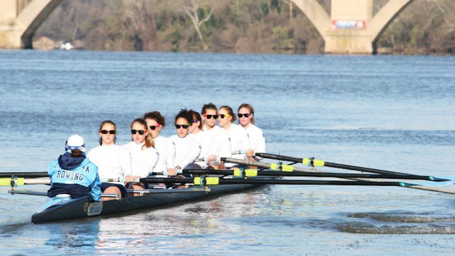 	The women’s rowing team is one of only two sports on campus, along with fencing, that doesn’t require prior experience in order to participate. Courtesy of Kristi Roblin