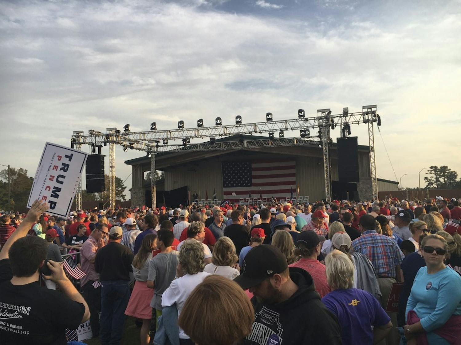 Republican Presidential nominee, Donald Trump, held a rally in Selma, North Carolina.