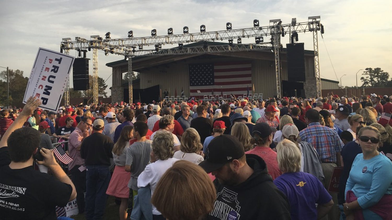Republican Presidential nominee, Donald Trump, held a rally in Selma, North Carolina.