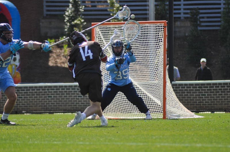 UNC men's lacrosse celebrates 'awesome' victory over Dartmouth following 257 win