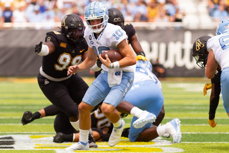 UNC football defeats App State 6361 in highscoring instant classic