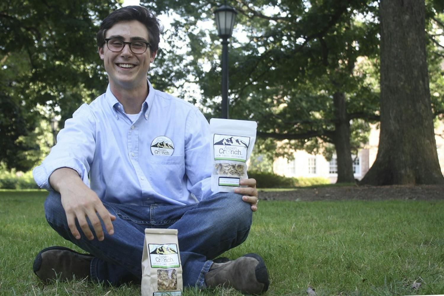 Jack Paley, a sophomore business major, created Aspen Crunch four years ago and it's still going strong. Mainly consisting of dried fruits, granola and other natural ingredients, Aspen Crunch can purchased online or in some farmers markets in Colorado. 