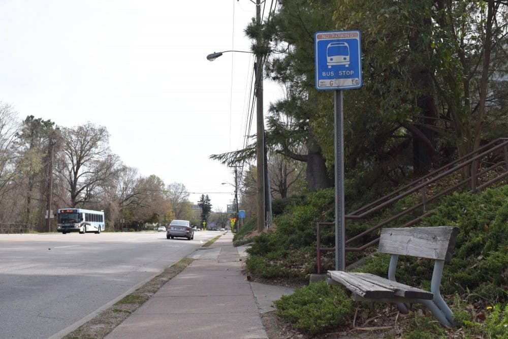 <p>The stop at MLK Blvd at Adelaide Water Apartments is one of the nine bus stops currently being review to comply with the Americans with Disabilities Act (ADA) 1990.</p>
