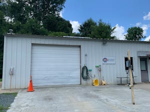 The current Orange County EMS Station 4 is pictured on July 19, 2022. Orange County began construction on a new building last week to replace the current station.