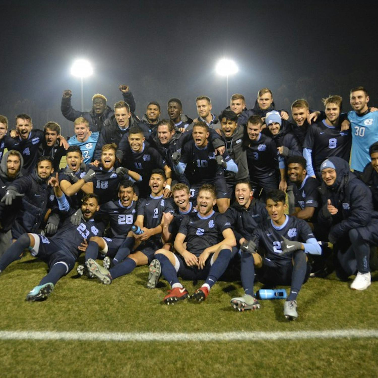UNC Men's Soccer defeated Fordham University, 2-1 on Saturday night, to advance to the Final Four of the NCAA tournament.