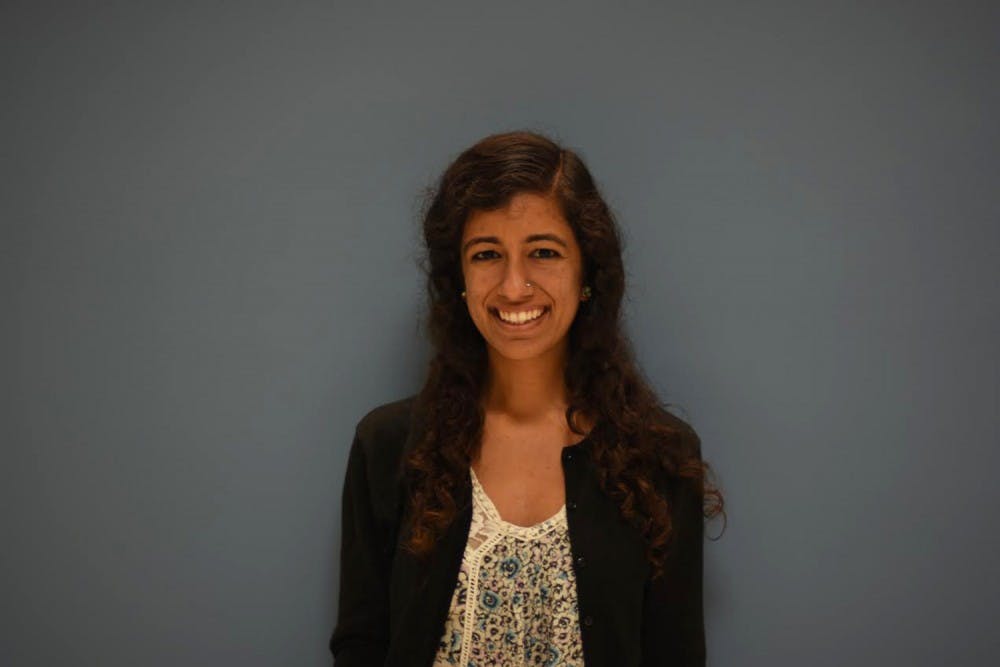 Medical Student, Neha Verma, who started the writing program for survivors of domestic abuse.