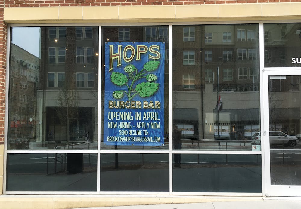 <p>Hops Burger Bar will open next month. &nbsp;</p>