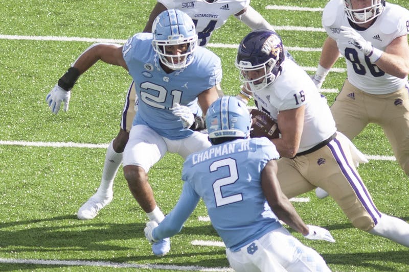 Against Western Carolina, things come full circle for UNC’s Chazz Surratt on Senior Day