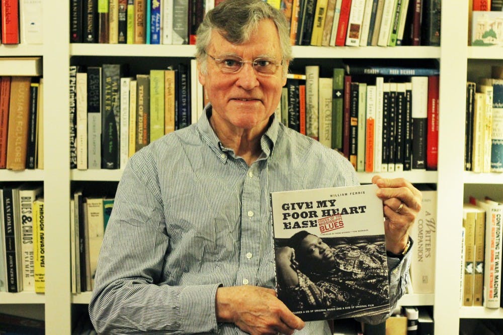 William Ferris, a UNC History Professor, talks about his new book "Give My Poor Heart Ease: Voice of the Mississippi Blues." 