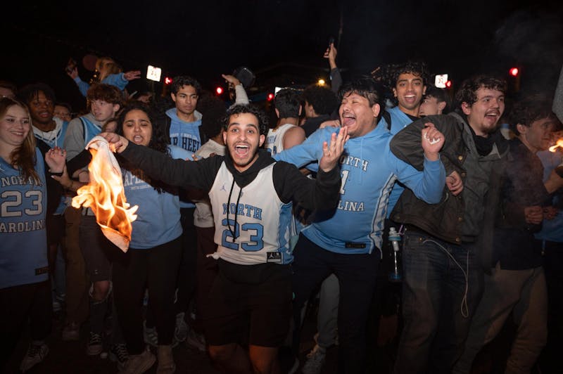 'Amazing every single time': UNC fans rush Franklin Street after rivalry win